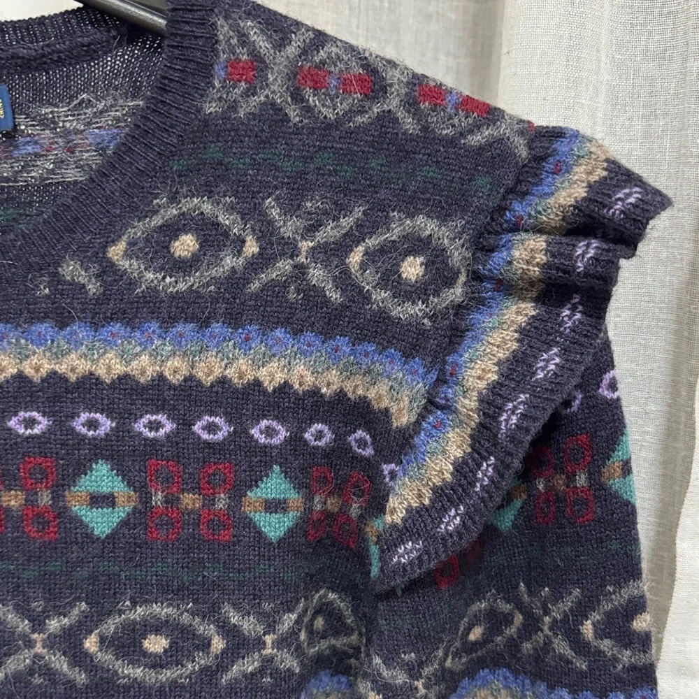 Polo by Ralph Lauren Multicolor Patterned Sweater - Picture 4 of 8